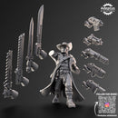 Inquisitor Ravena. Pose 2. Imperial Guard