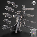 Inquisitor Ravena. Pose 1. Imperial Guard