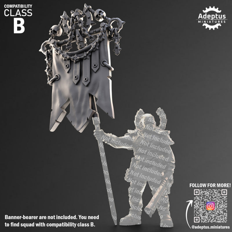 Banners - Design Option 1. Renegades and Heretics. Compatibility Class B. - Only-Games