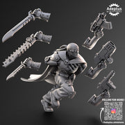 Commander Fang. Pose 2. Imperial Guard - Only-Games
