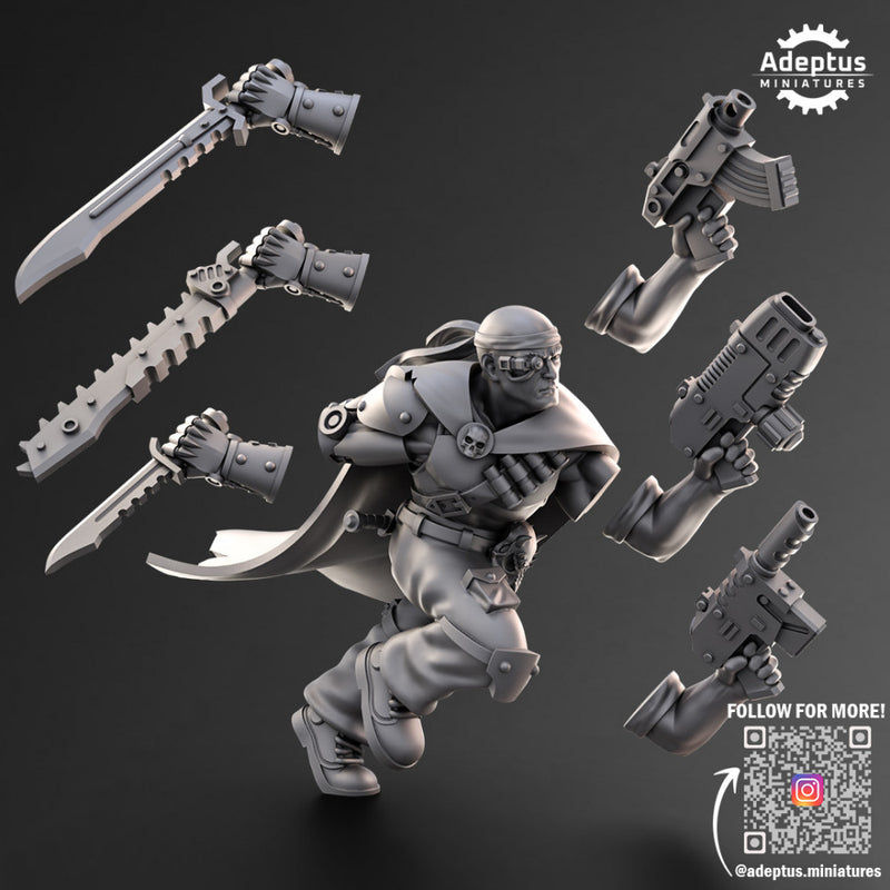 Commander Fang. Pose 2. Imperial Guard - Only-Games