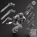 Commander Fang. Pose 2. Imperial Guard