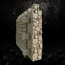 Complete Modular Stone Wall System with Castle Gate - Fortress Terrain STL for DnD & Wargaming