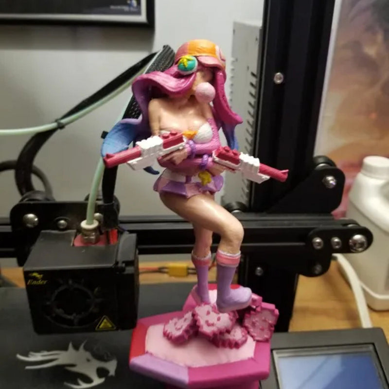 Miss Fortune Arcade LOL STL-ZTL-ZPR files 3D print model CG Pyro - Only-Games