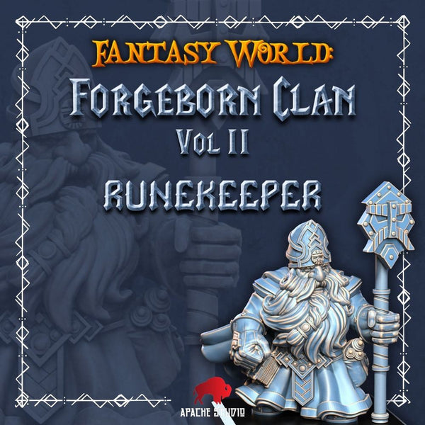 Forgeborn Clan II: Runekeeper (dwarf unit)