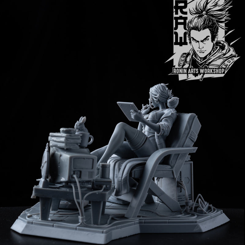 Suchin Pin Up (NSFW) - 75 and 120mm - STL only - Only-Games