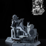 Suchin Pin Up (NSFW) - 75 and 120mm - STL only - Only-Games