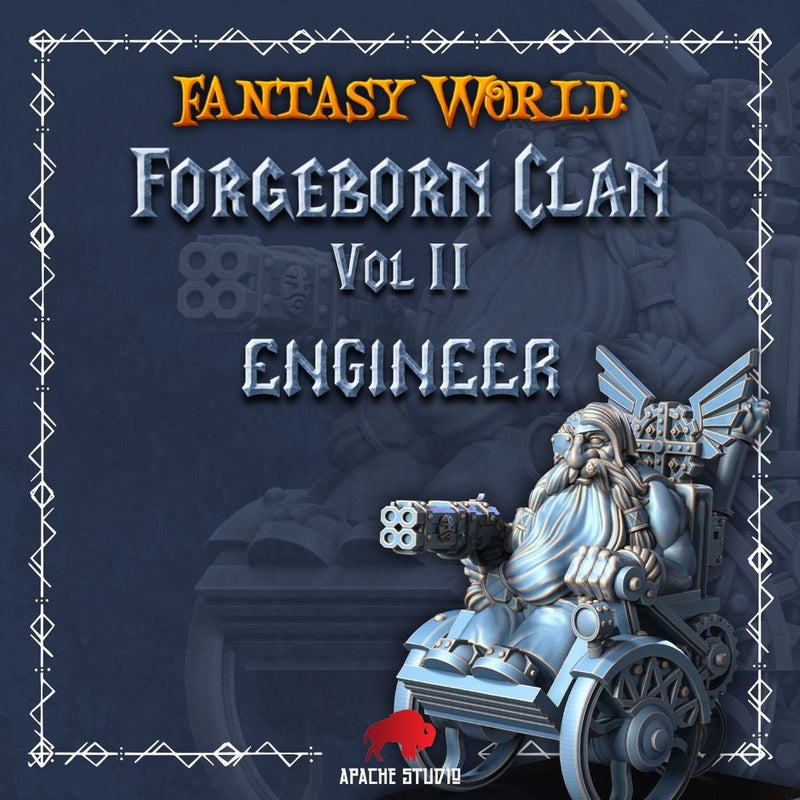 Forgeborn Clan II: Engineer (dwarf unit) - Only-Games