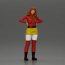 Confident female character standing with hands on her waist - Only-Games