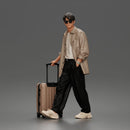 Young Traveler with suitcase