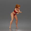 Curvy Female Assets Wearing Minimal Fashion Posing With Bold Confidence