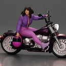 girl rides with purpose power and grace holding her helmet with steady pride - Only-Games