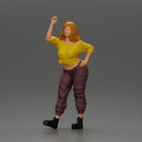 Empowered woman confidently striking a pose in casual, stylish attire - Only-Games