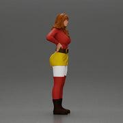 Confident female character standing with hands on her waist - Only-Games