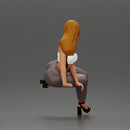 Stylish woman striking a bold pose in modern chic attire and sunglasses - Only-Games