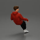 Casually sitting, holding a cup, enjoying a peaceful moment - Only-Games