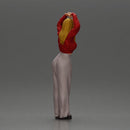 Confident woman striking a heart-shaped pose with joyful energy - Only-Games