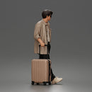 Young Traveler with suitcase