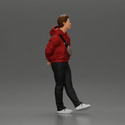 man strolling with a relaxed posture in casual wear - Only-Games