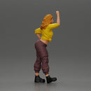 Empowered woman confidently striking a pose in casual, stylish attire - Only-Games