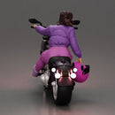 girl rides with purpose power and grace holding her helmet with steady pride - Only-Games