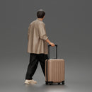 Young Traveler with suitcase
