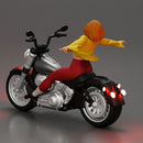 Boldly Riding Through the Air with a Powerful Motorbike Stance - Only-Games