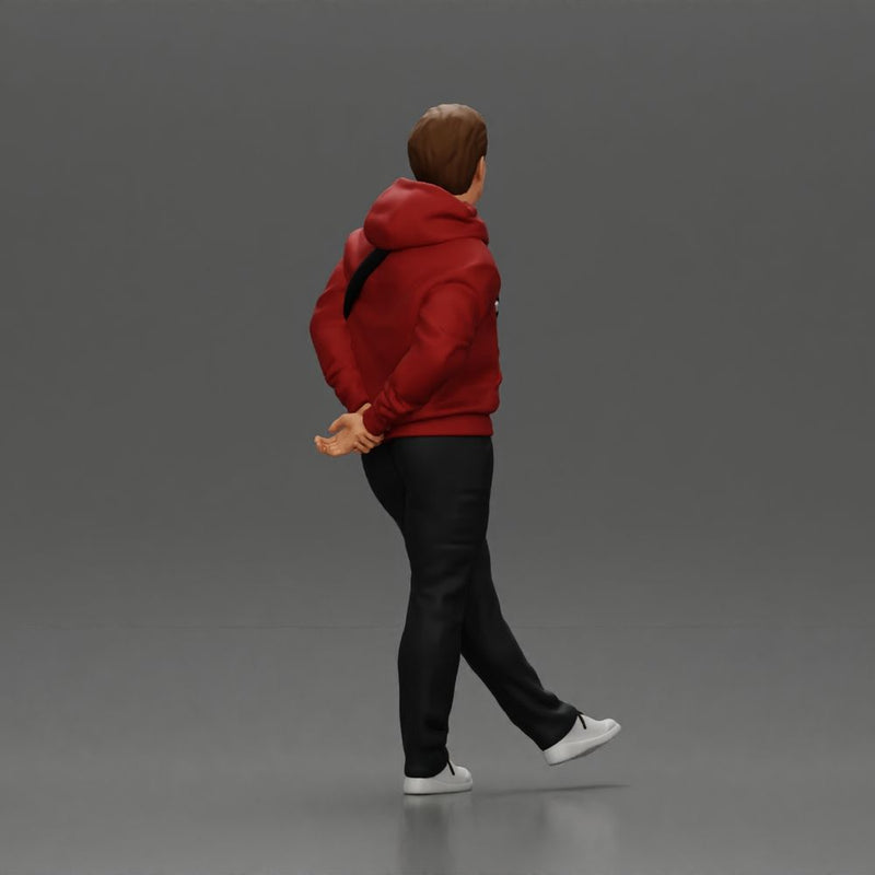 man strolling with a relaxed posture in casual wear - Only-Games