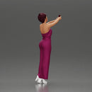 Fashionable woman in a jumpsuit snapping a selfie in style - Only-Games