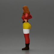 Confident female character standing with hands on her waist - Only-Games