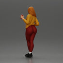 Confident Style in Yellow and Red, Holding a Drink with sunglasses - Only-Games