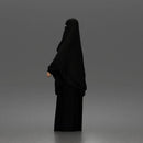 Modest Woman Full Coverage Niqab Abaya Khimar Islamic Clothing Outfit
