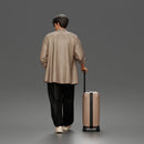 Young Traveler with suitcase
