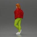 woman standing stylishly hands in pockets striking pose - Only-Games