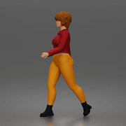 Walking pose highlights outfit design showing energy movement and character - Only-Games