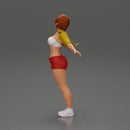 Auburn haired woman twirls with arms outstretched embracing pure freedom - Only-Games