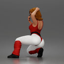 Stylish girl Taking Selfie Wearing Bodysuit Pants Belt Boots