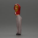 Confident woman striking a heart-shaped pose with joyful energy - Only-Games