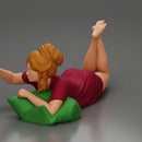 Relaxed Woman Lying on Pillow Taking a Selfie with Phone - Only-Games