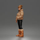Young Woman in Winter Fashion