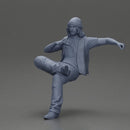 Man in a black beanie sitting and smoking a cigar - Only-Games