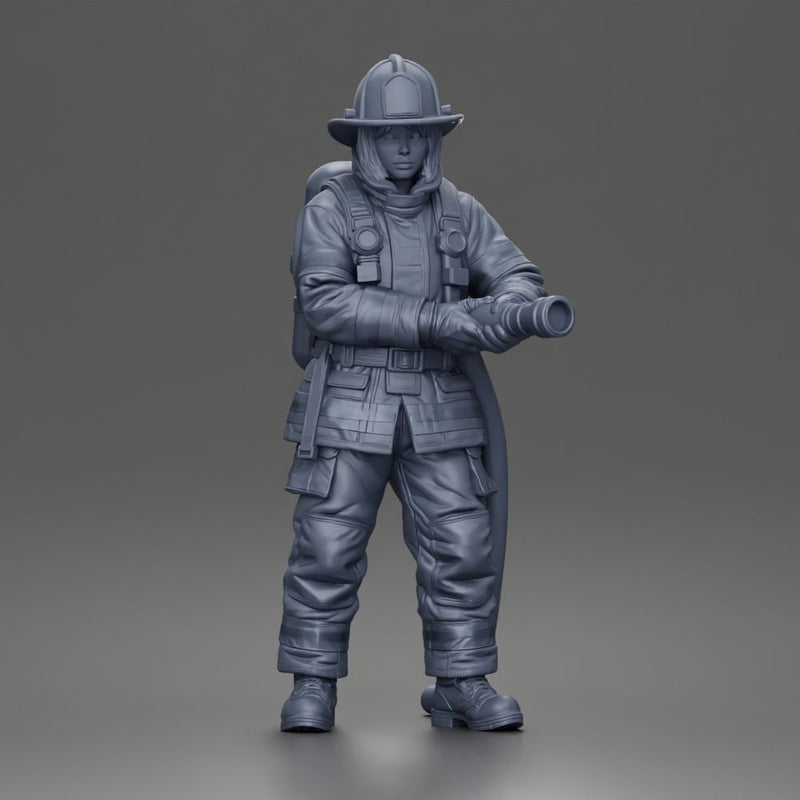 Female Firefighter