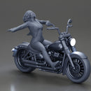 Boldly Riding Through the Air with a Powerful Motorbike Stance - Only-Games