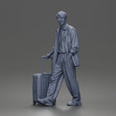 Young Traveler with suitcase