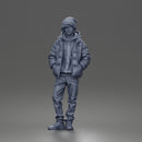 Teen in Winter Clothes