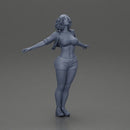 Auburn haired woman twirls with arms outstretched embracing pure freedom - Only-Games