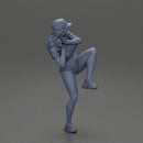 Preparing for a Baseball Play with a Quick Leg Lift - Only-Games