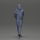 man strolling with a relaxed posture in casual wear - Only-Games