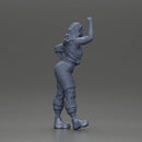 Empowered woman confidently striking a pose in casual, stylish attire - Only-Games