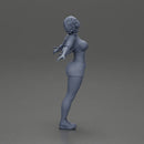 Auburn haired woman twirls with arms outstretched embracing pure freedom - Only-Games